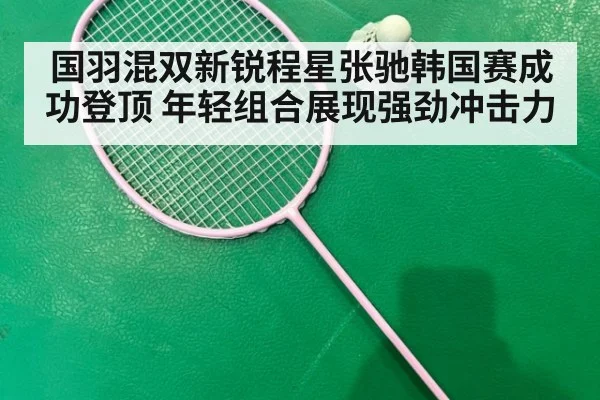 国羽混双新锐程星张驰韩国赛成功登顶 年轻组合展现强劲冲击力